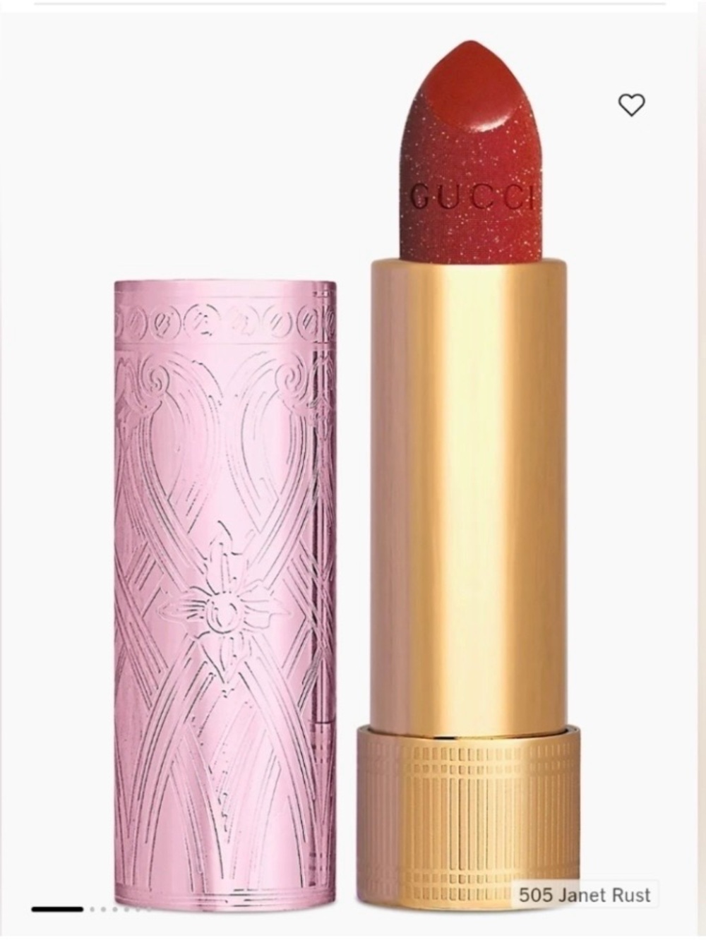 Gucci Rouge À Lèvres Lunaison Limited Edition Glitter Lip Colour - Janet Rust